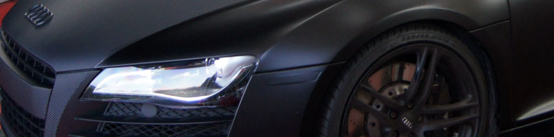 Audi Carbon Fiber Full Car Wrap