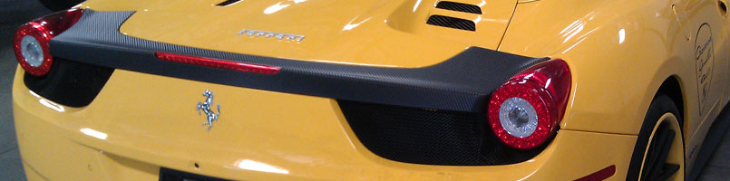 Carbon Fiber Spoiler Wrap