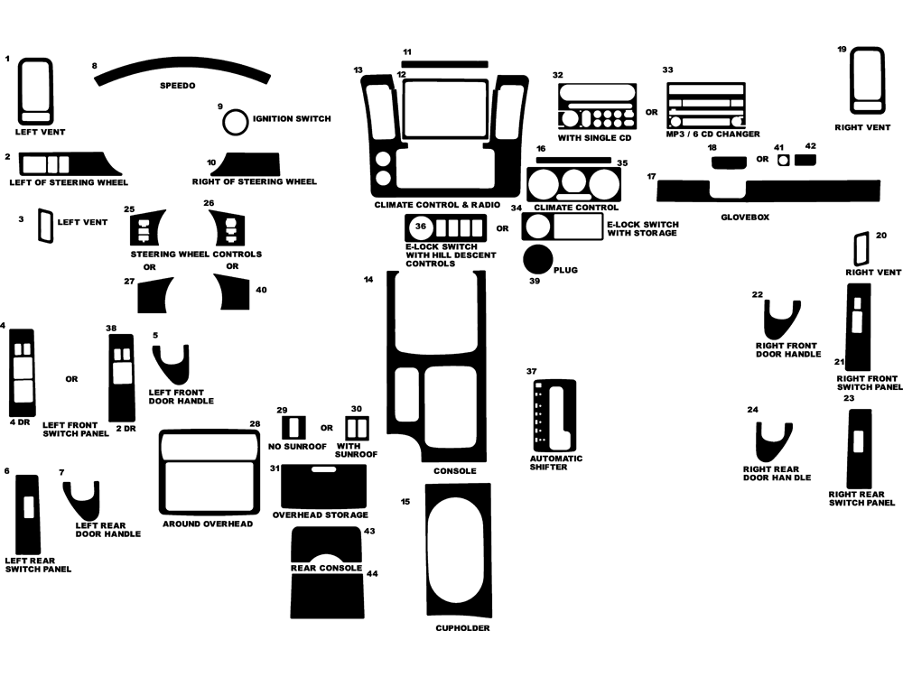 2005 Nissan frontier dash kit #8