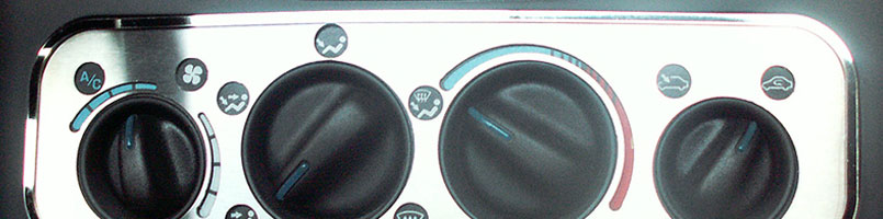 Chevy Corvette Chromed Dash Kits