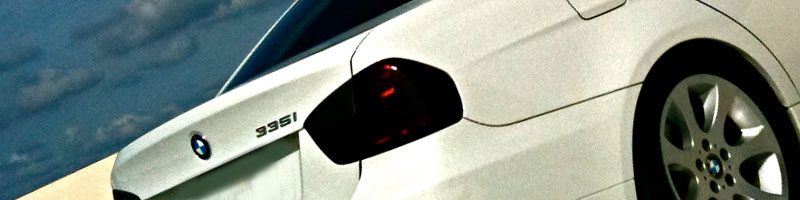 BMW 3-Series Smoked Tail Lights
