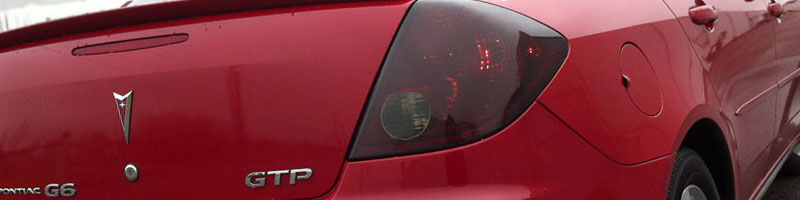Pontaic G6 Tail Light Tint Film