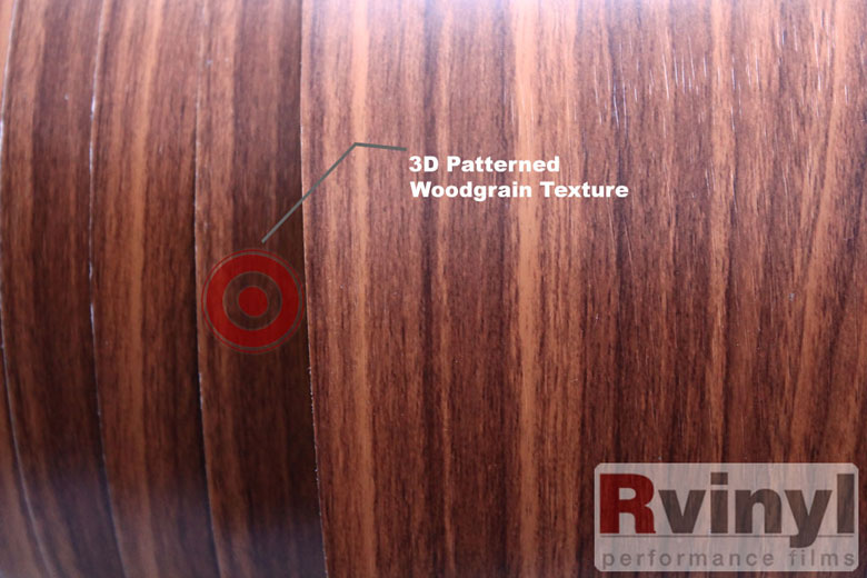 Rwrap® Royal Oak Wood Grain Vinyl Film Wraps