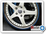 Wheel Bands Ford Mustang Grabber Blue Rim Protection