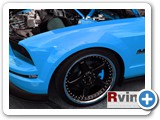 Wheel Bands Ford Mustang Grabber Blue Wheel Protection